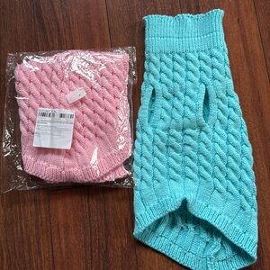 Puppy Dog/Cat Sweaters for Small Medium Dogs. Pet Turtleneck Chihuahua Vest.